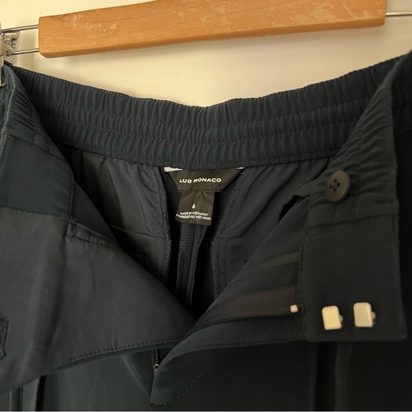 (SOLD) Club Monaco Pull-On Trousers size 6 colour navy - Picture 7 of 12